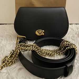 NWT COACH SADDLE BELT BAG